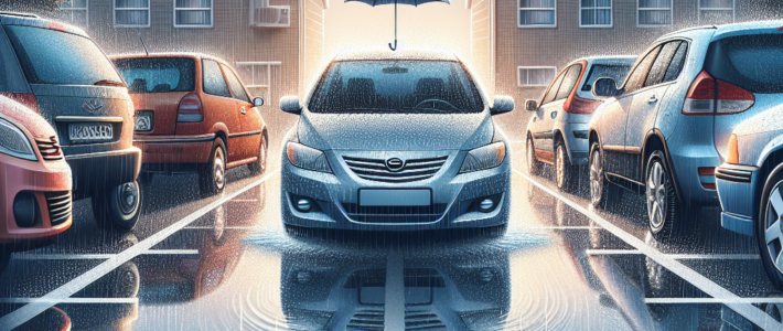 비오는 날도 문제없는 주차 마스터 경험담